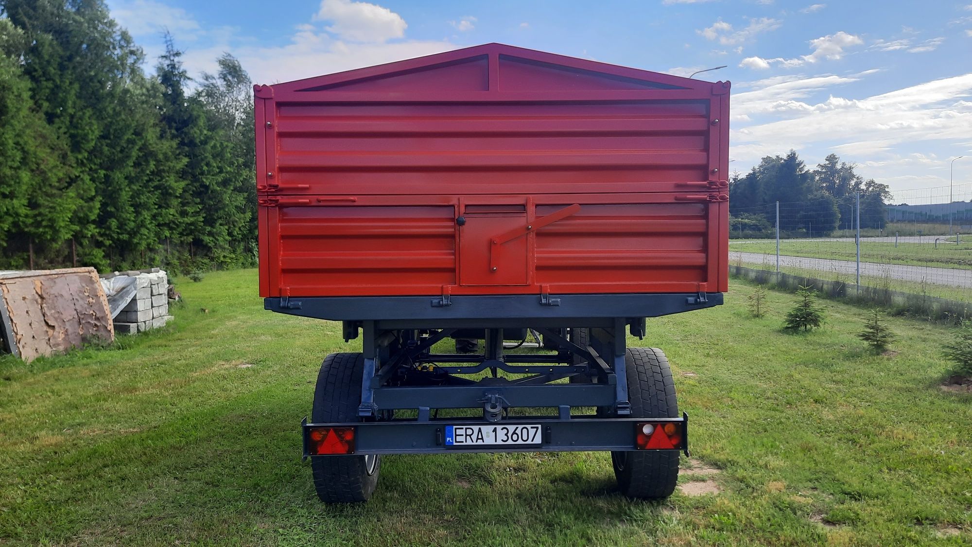 Przyczepa rolnicza wywrotka Autosan D-47A