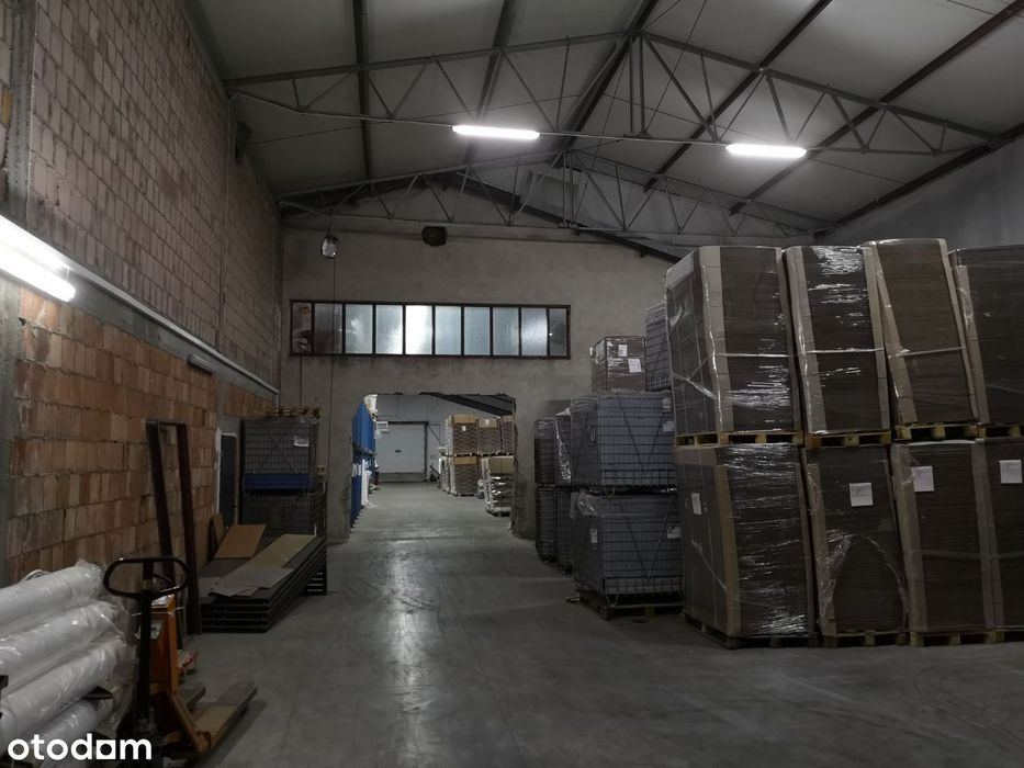 Hala 228 m2 Zaplecze Biuro-Socjalne 110m2 Wynajem Możliwe Powiększenie