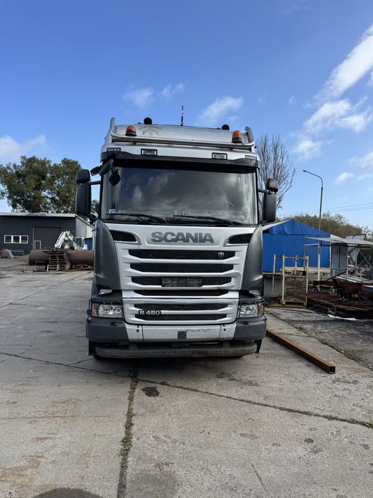 Scania do przewozu drewna 6x4