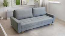 Dostawa w 7 dni, Kanapa sofa, rozkładana z funkcją spania, pojemnikiem