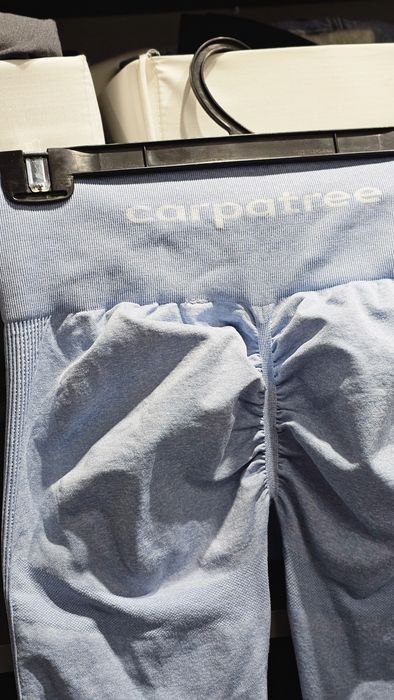 Leginsy carpatree L blekitne