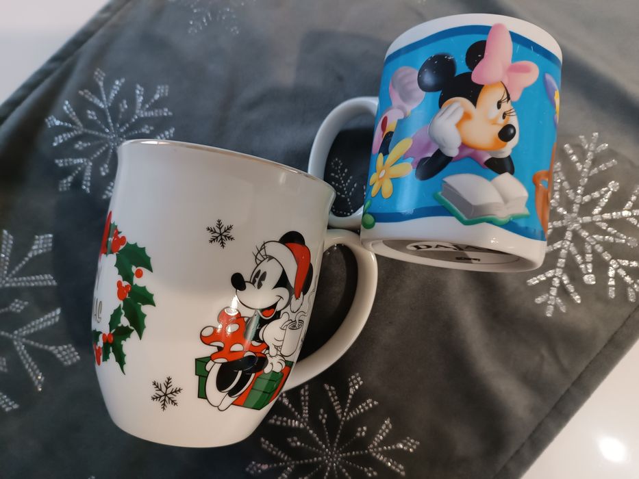 2 x kubek świąteczny myszka Minnie Disney Mickey zestaw komplet