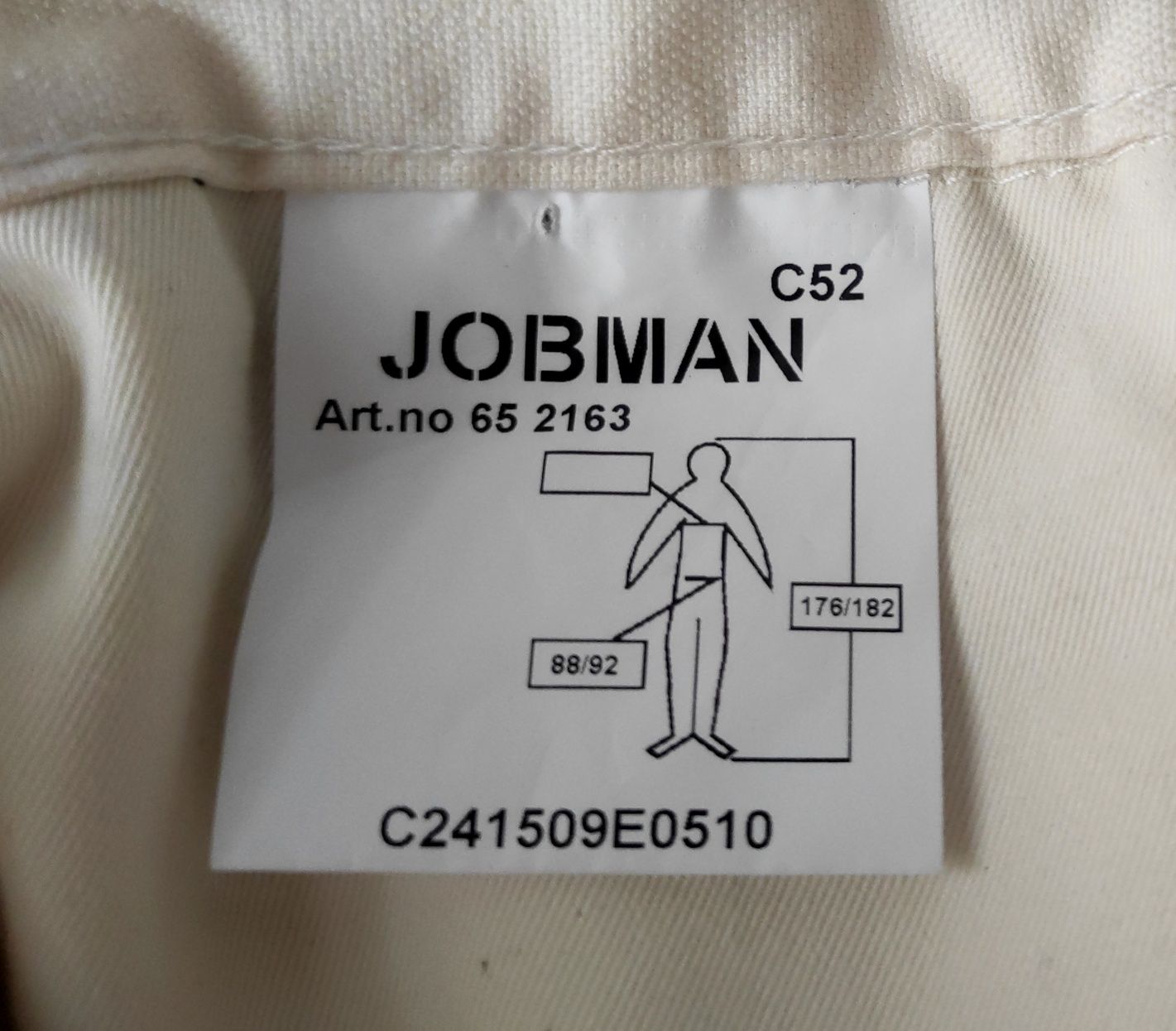 Робочі шорти, робочі шорти Jobman з навісними кишенями. C52 розмір