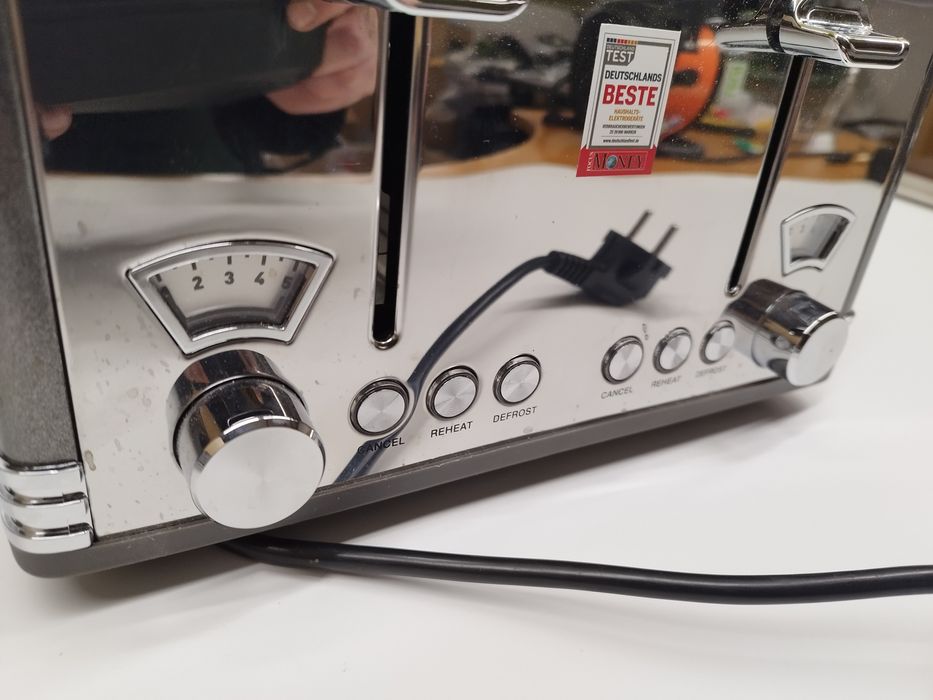 Toster na 4 kromki proficook