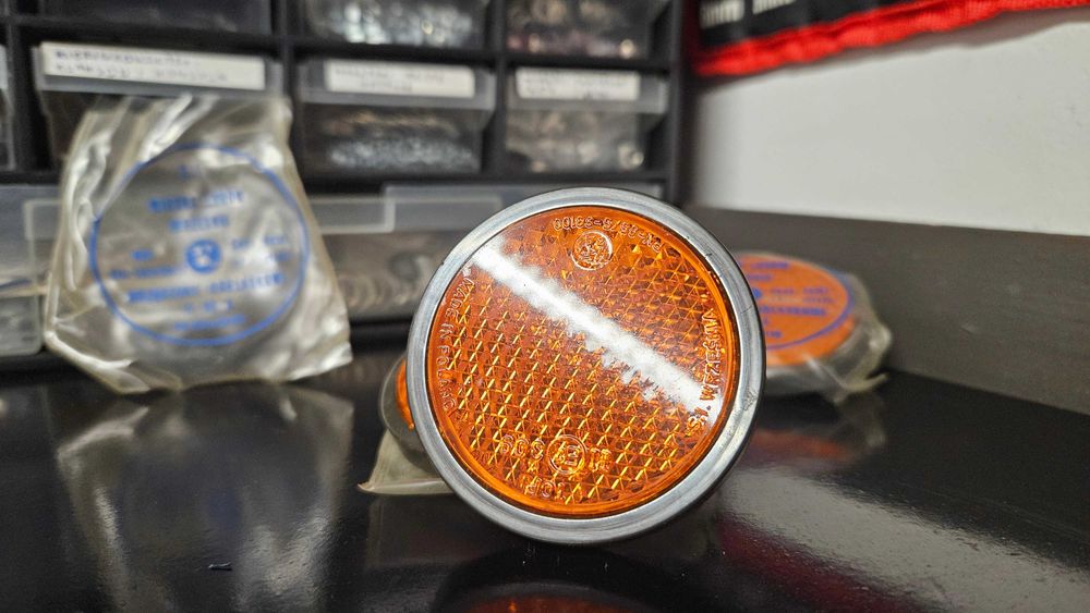 Nowe PRL ODBLASKI Września WSK SPORT DUDEK Export S2 Perkoz  Odblask