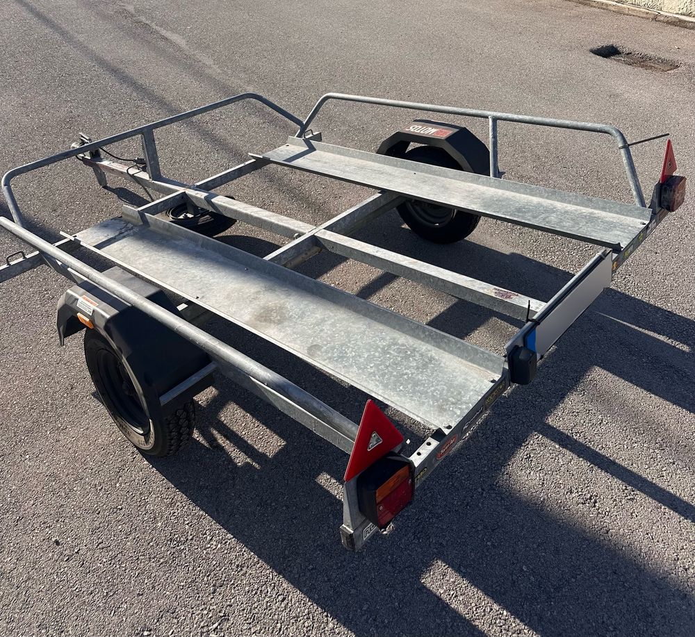 Atrelado TONIAUTO Moto 4 / 2 motas Basculante