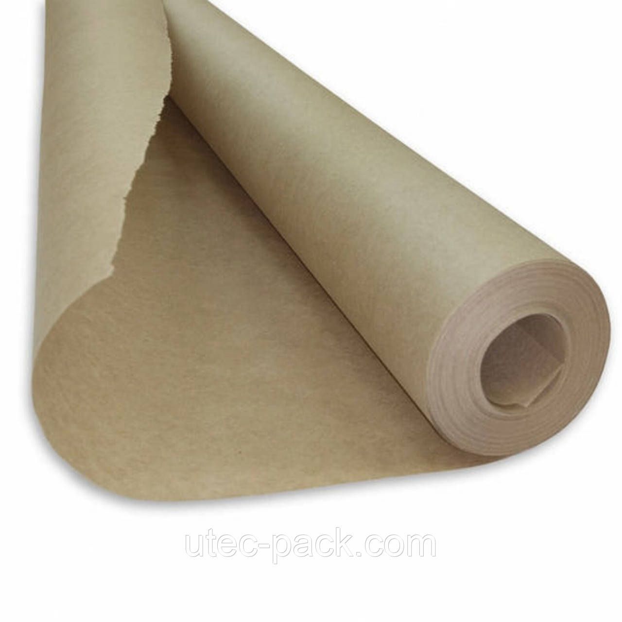 Рулонний папір для настилу від виробника 1.5м*200м, 60 г/м2, 18кг