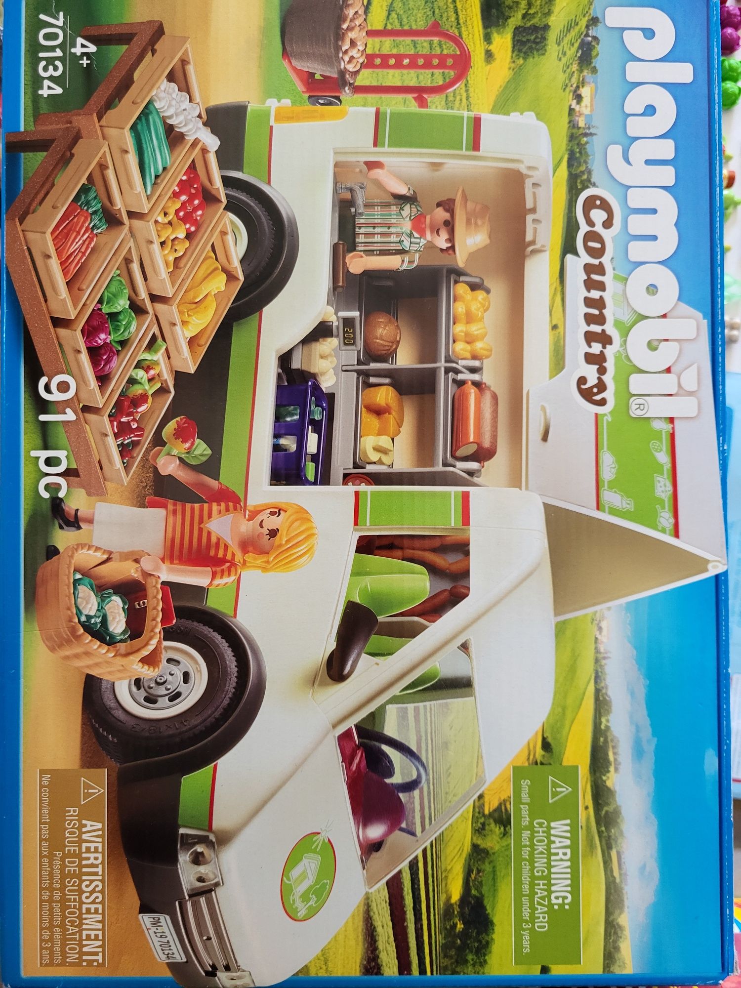 Playmobil 70134 samochód country sklep z warzywami kompletny
