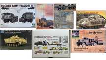 Kits modelismo 1/72 Veículos Militares diversos