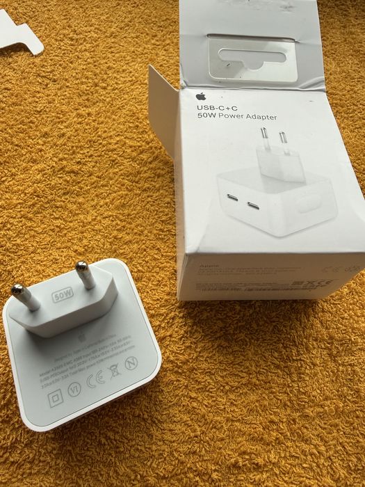 Блок 50W Apple адаптер питания USB c+c быстрая