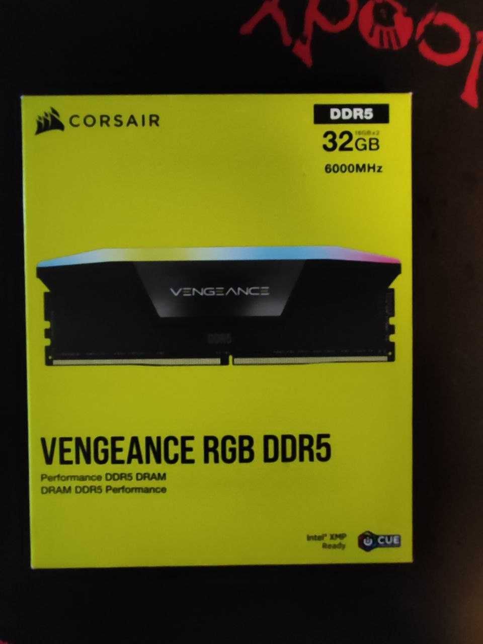 Оперативна пам'ять Corsair Vengeance RGB DDR5 32Gb (2x16)