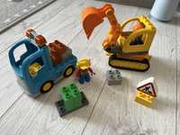 Конструктор Lego Duplo 10812 Вантажівка та екскаватор
