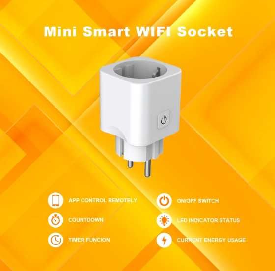 SMART SOCKET inteligentna wtyczka gniazdo WIFI DOM