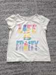 H&M koszulka bluzka dziecięca żółta Life is Fruity rozmiar 98 104