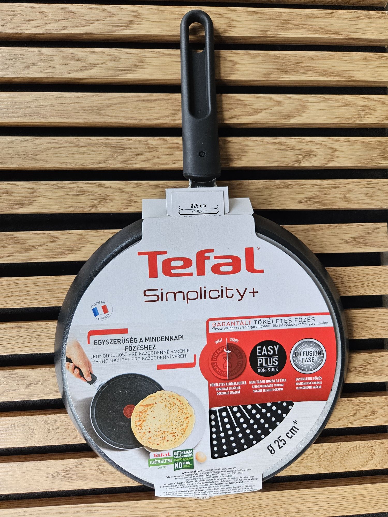 Patelnia do naleśników Tefal Simolicity+ 25 cm