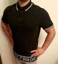 Polo Pierre Cardin czarne XL