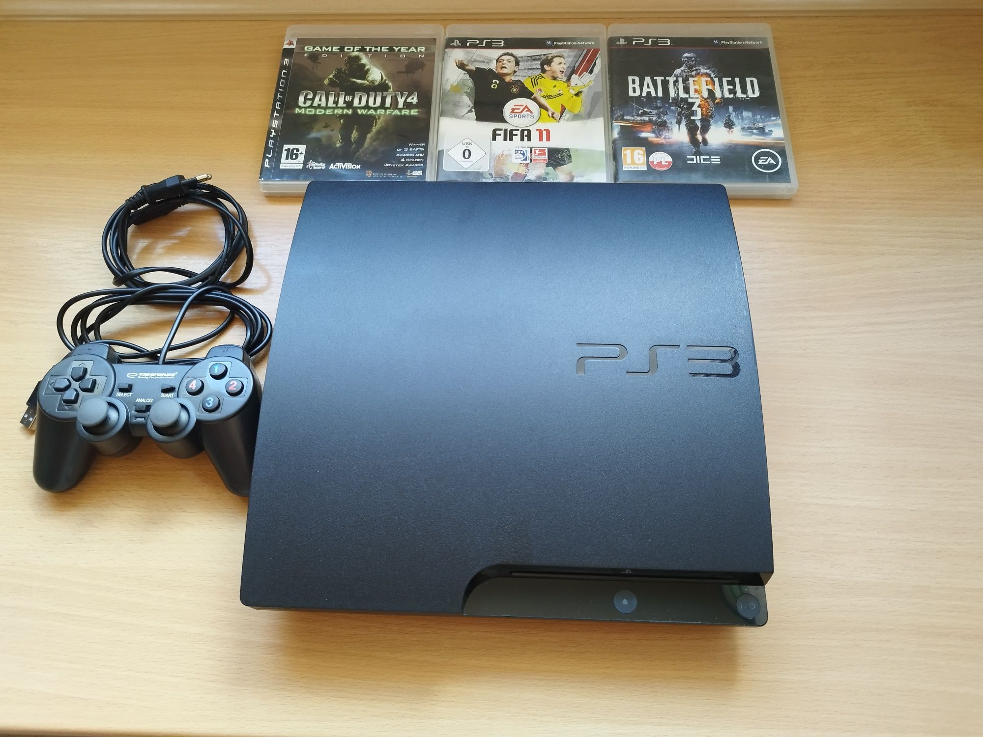 Konsola ps3, PlayStation 3 slim, stan bardzo dobry, wysyłka olx