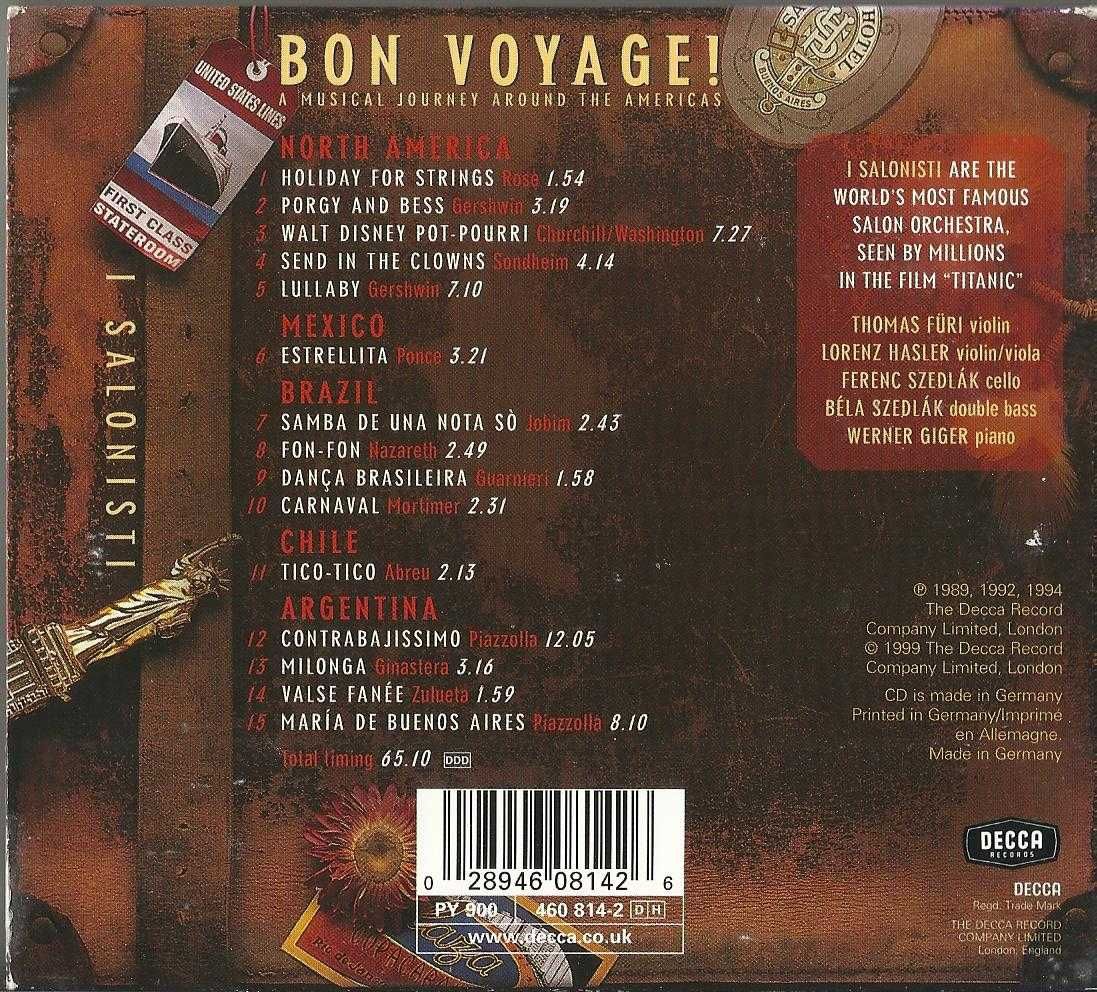 Bon Voyage! A Musical Journey Around the Americas