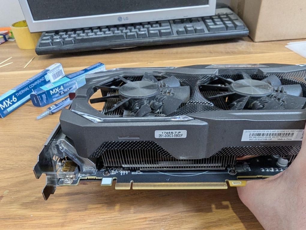 NVIDIA GeForce GTX 1070 Ti Extreme (8Gb) ZOTAC