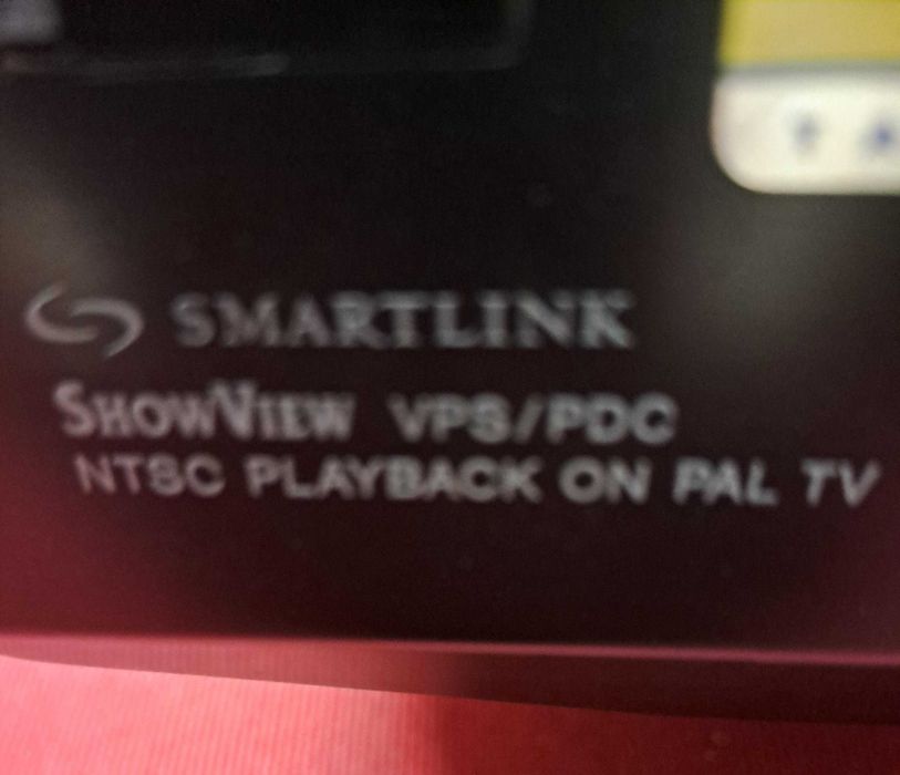 VHS Sony SLV SE 70 - a funcionar