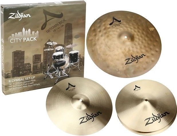 Zildjian - Zestaw talerzy City Pack 12" 14" 18"