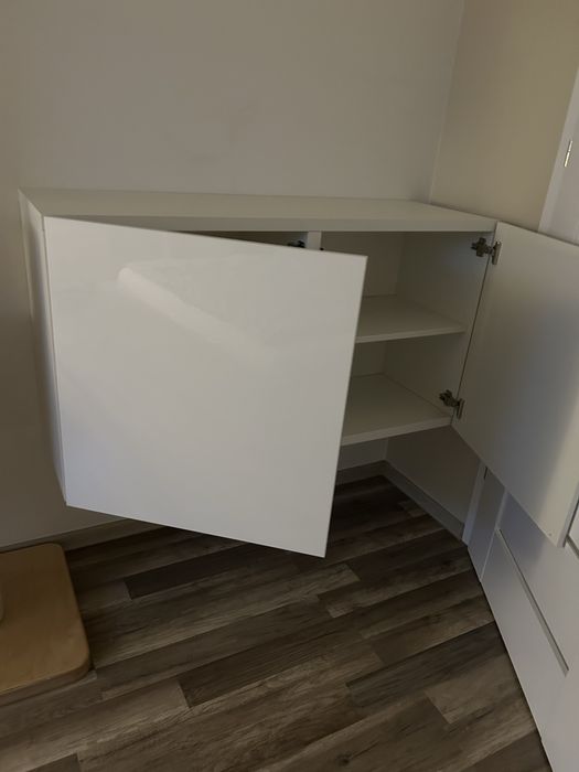Szafka Besta IKEA biały połysk