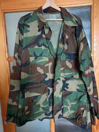 US Army bluza mundur BDU M81 Woodland L/R ripstop nowe 1982