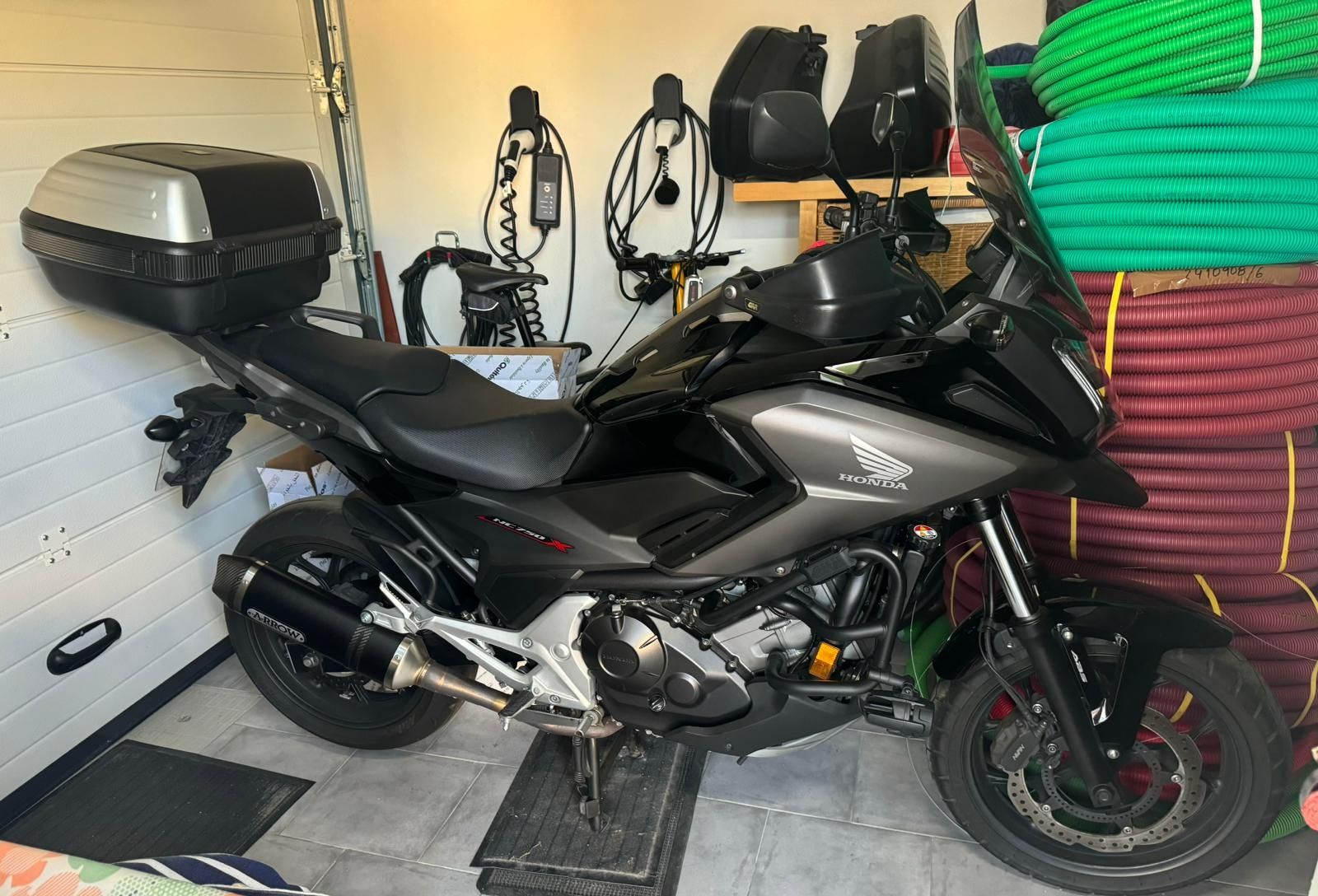 Ponteira escape completa NC750X
