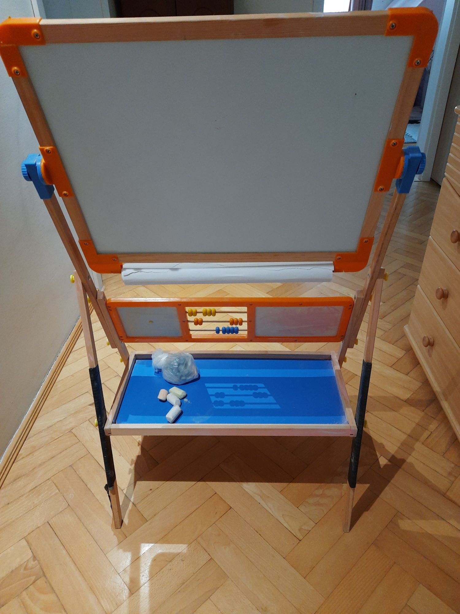 Tablica kredowa magnetyczna dwustronna