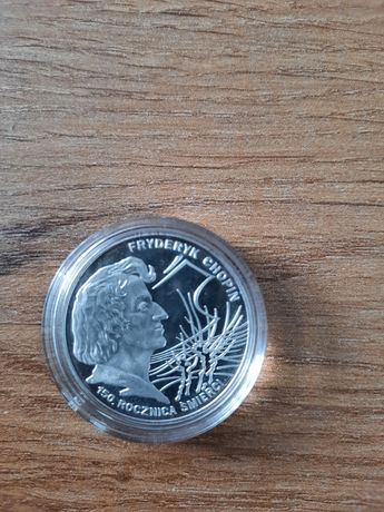 Moneta 10 zł z 1999 r. Fryderyk Chopin