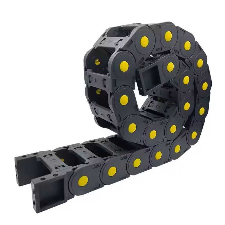 Prowadnica kabli prowadnik przewodów łańcuch dragchain 25x57mm R75 1m
