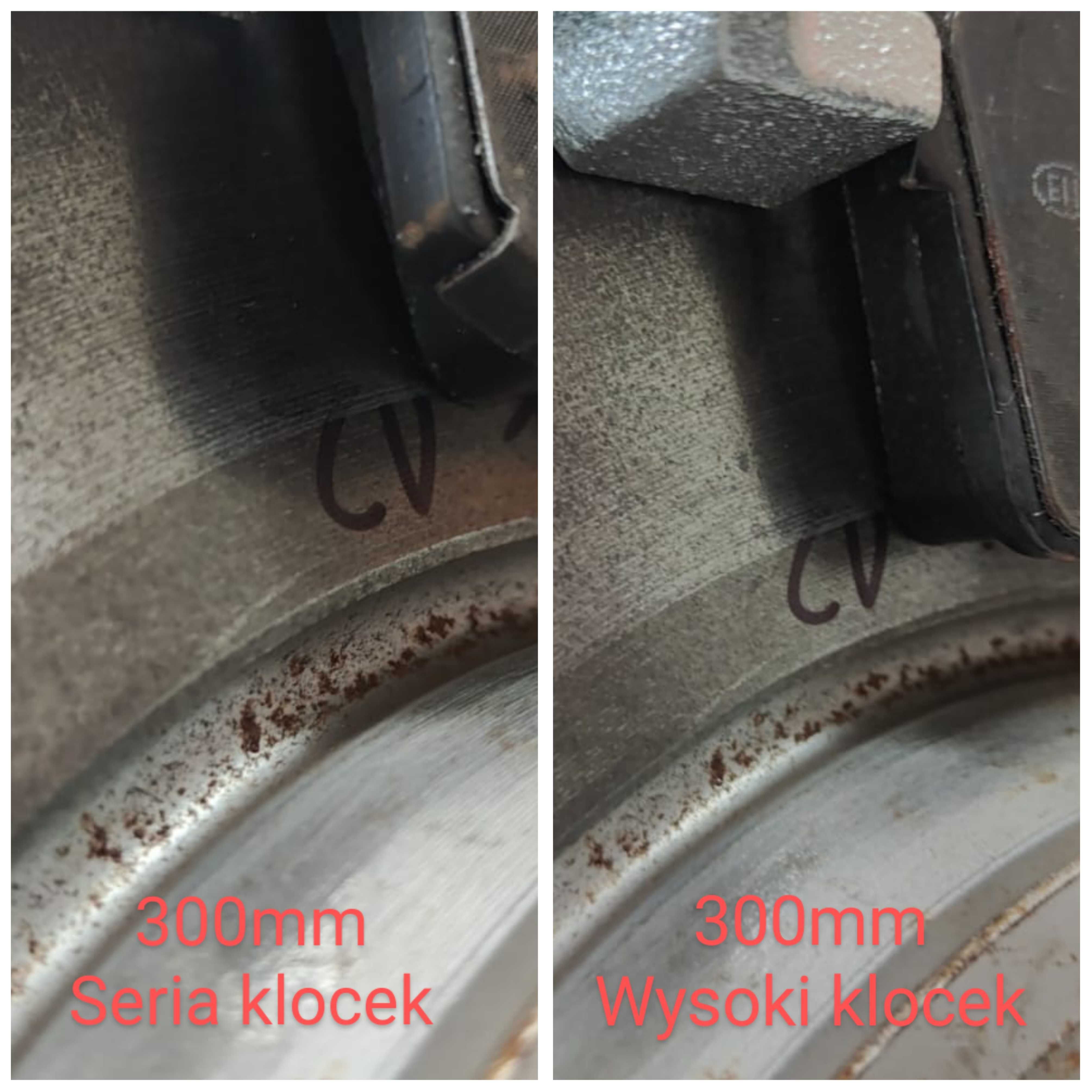 Adaptery hamulcowe tył Audi A6 C5 Quattro 255x10 -> 300x12 swap bbk