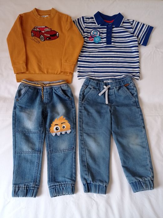 Paka ubrań dla chłopca rozmiar 98