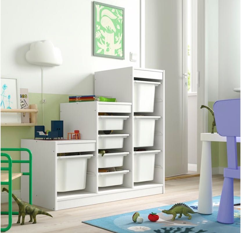 Regał TROFAST 99x44x94,  6 pojemników Gratis!!!