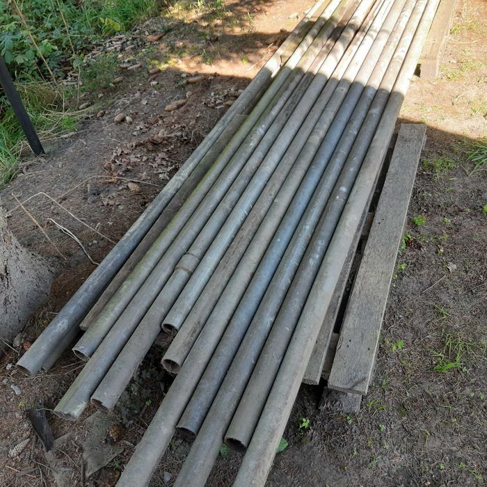 Rura ocynk fi 60mm na słupki ogrodzeniowe