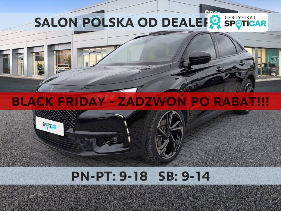 DS Automobiles DS 7 Crossback 1.6 E-Tense 4x4 Louvre aut SalonPL FVat Bogata Wersja Zadbany