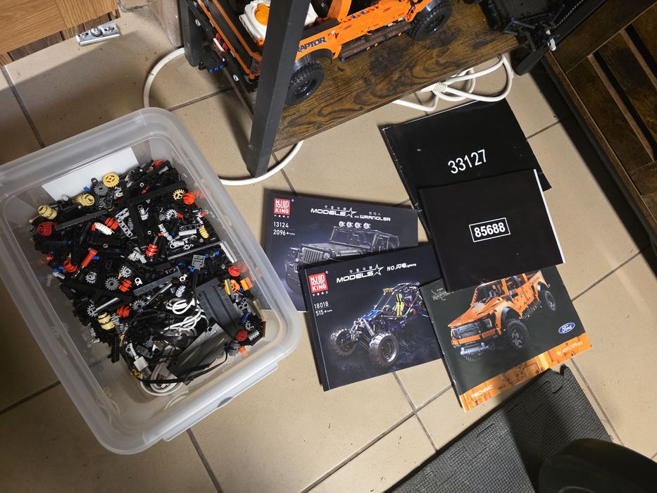 model klocki na sterowanie silniki RC