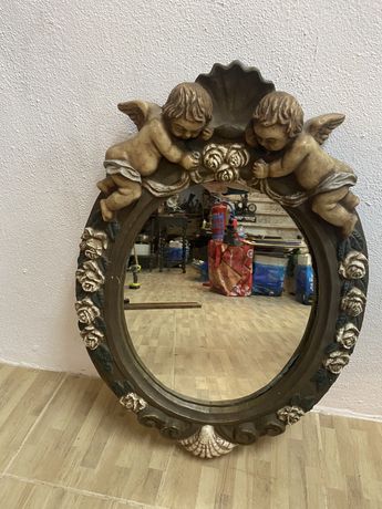 Espelho Antigo c/ Anjos