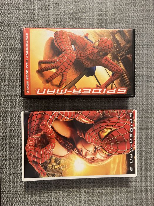Kasety VHS/wideo/video Spider-man 1+2