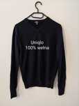 Sweter Uniqlo 100% wełna XS-S