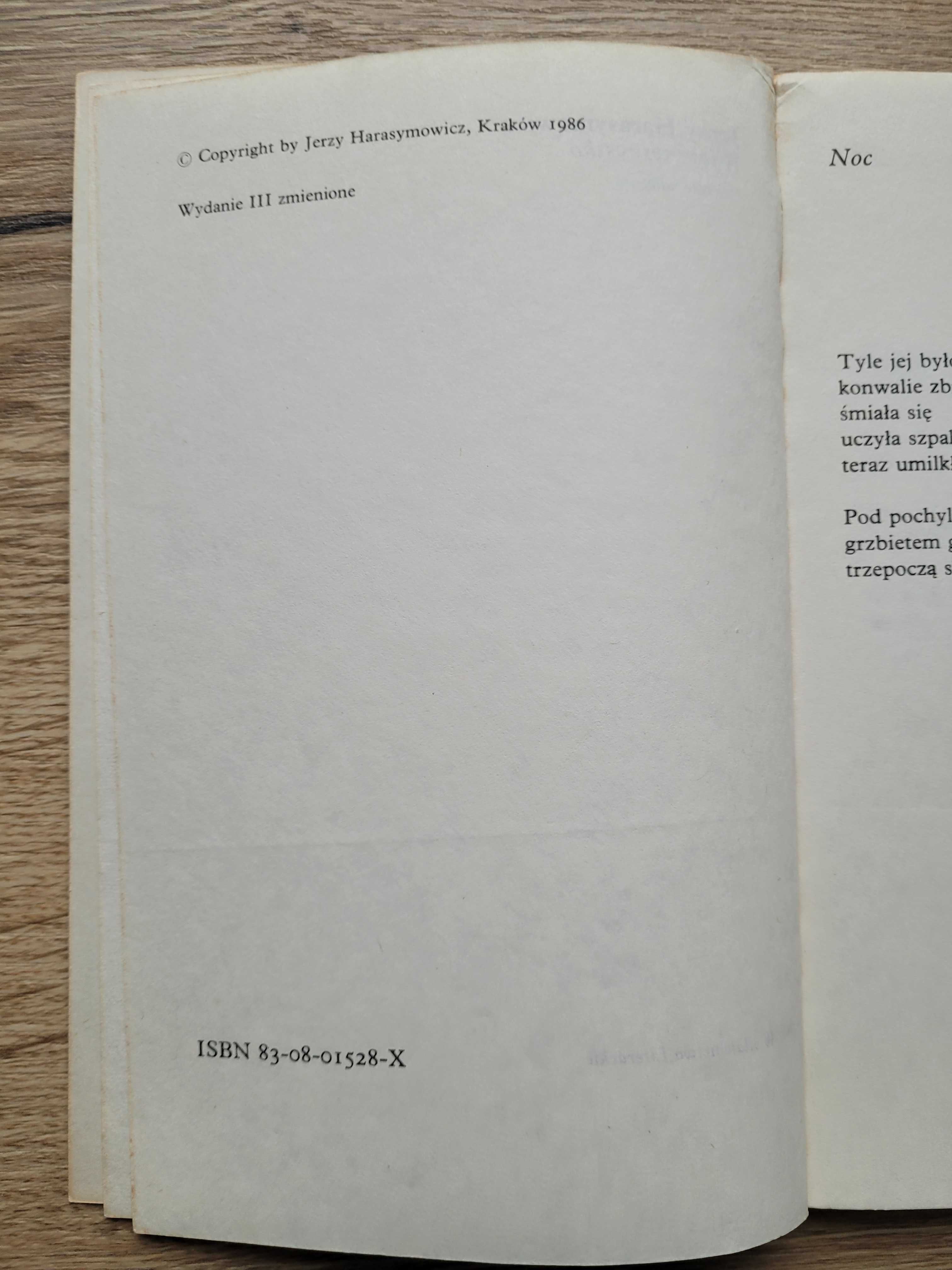 Wiesz wszystko - wiersze miłosne - Jerzy Harasymowicz - 1986