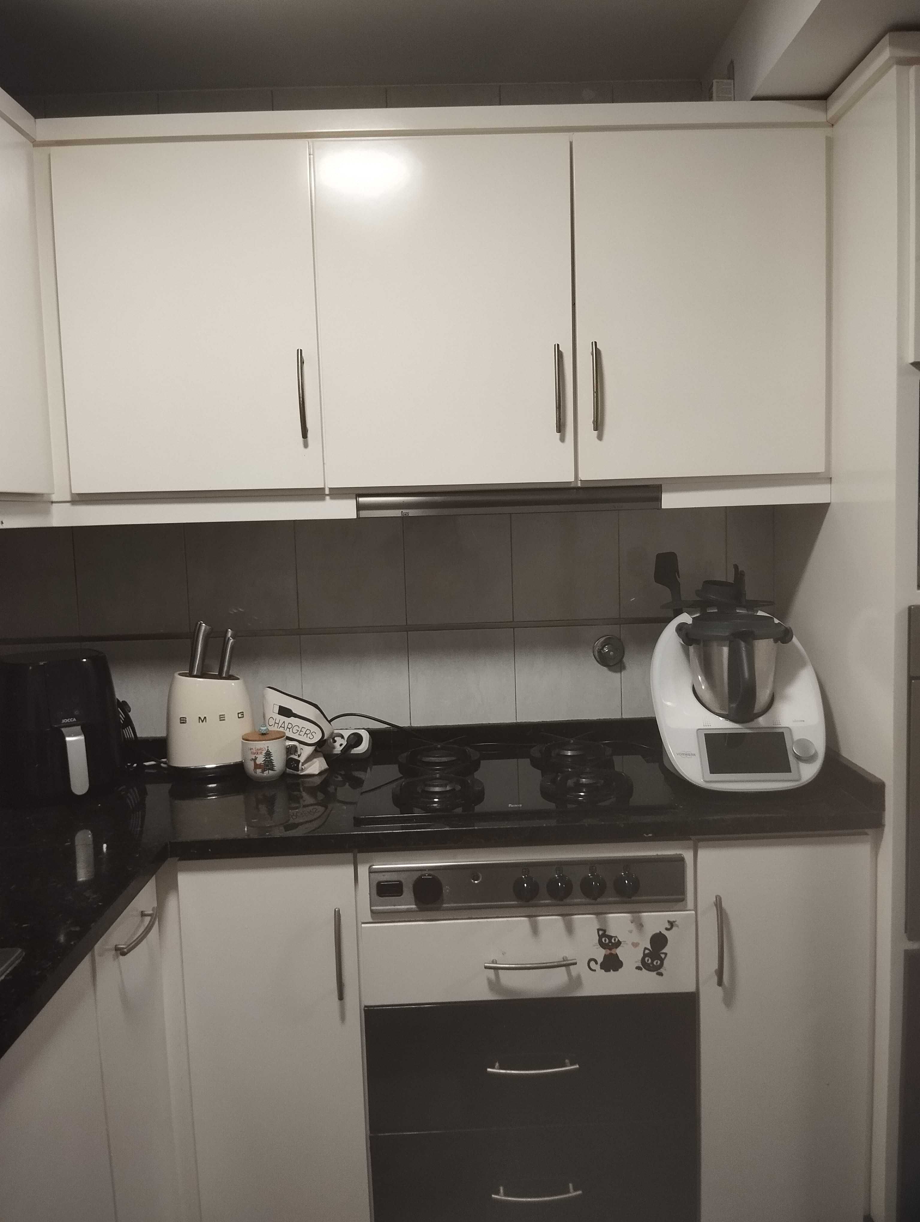 Cozinha MDF lavado branco
