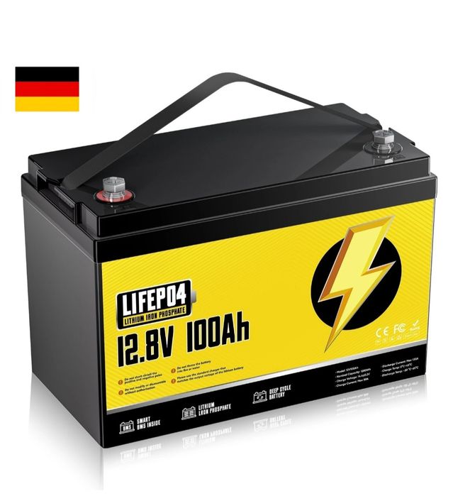 Акумулятор LiFePO4 на 12,8 V 100 Ah.