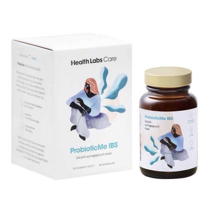 Healthlabs Probioticme Ibs Suplement Diety 30 Kapsułek (P1)