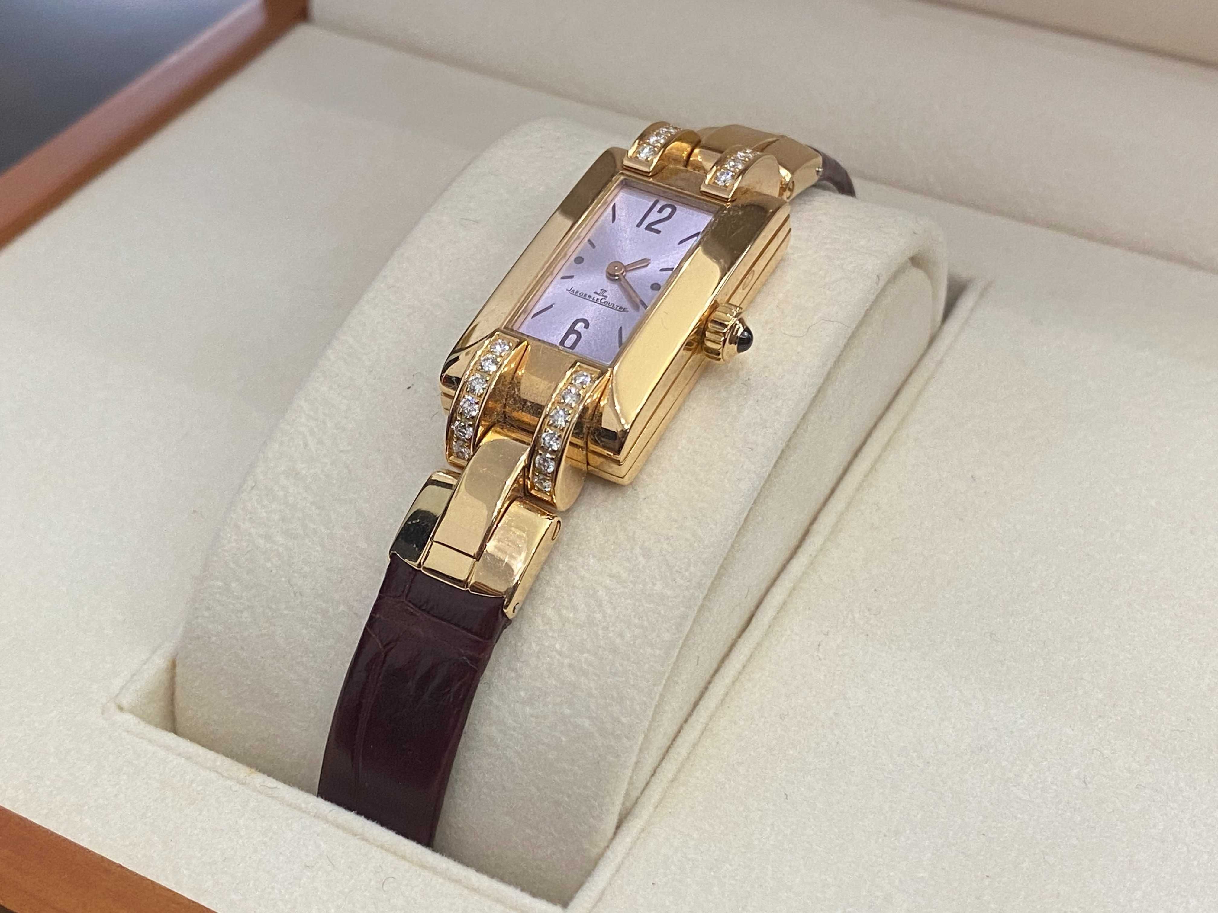Jaeger-LeCoultre ideale золотий жіночий годинник