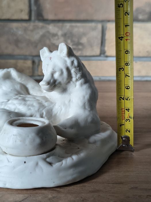 Статуетка фарфорова ведмідь довоєнна