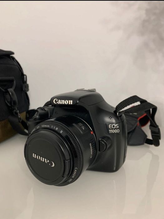 Câmara Canon 1100D + 2 lentes