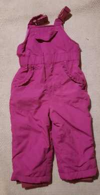 Spodnie zimowe F&F roz. 74-80