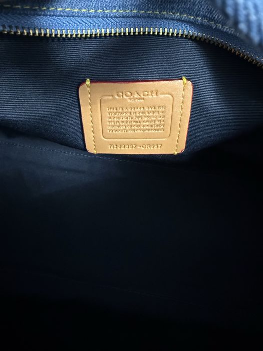 Сумка coach tote bag cargo шоппер