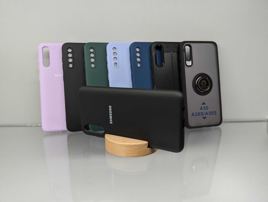 Samsung A30s/A50 Противоударный чехол софт тач Wave  все модели